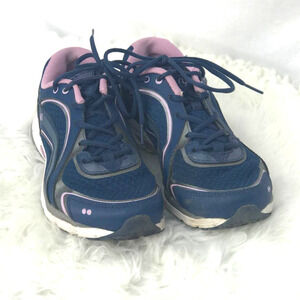 Ryka Sky Walk Blue and Lavender Sneakers -Size 8W